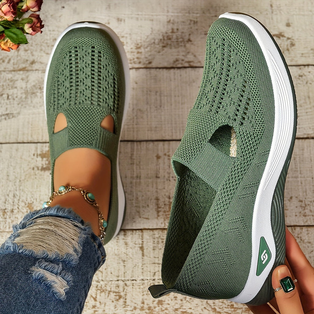 Perforated Orthopedic Slip-On Shoes