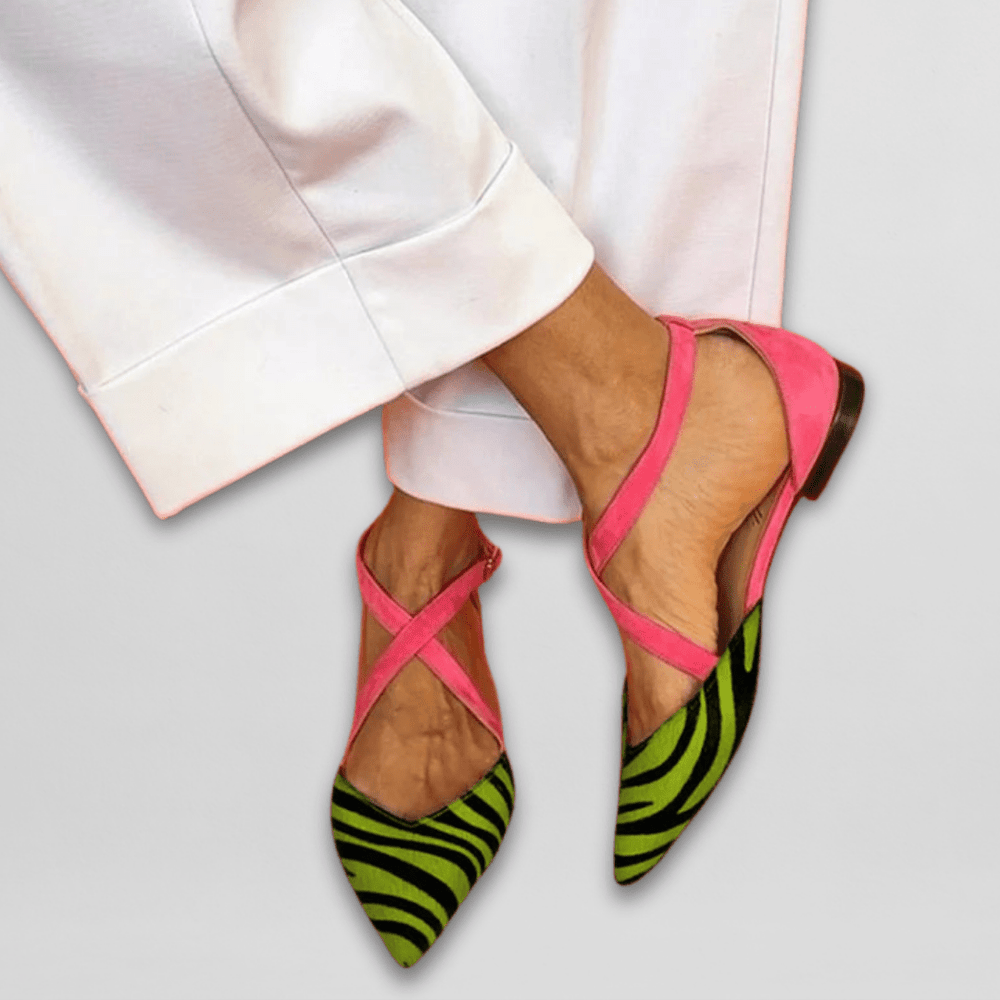 Strappy Ballet Flat Sandals