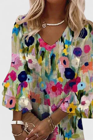 Elegant Flared Mini Dress
