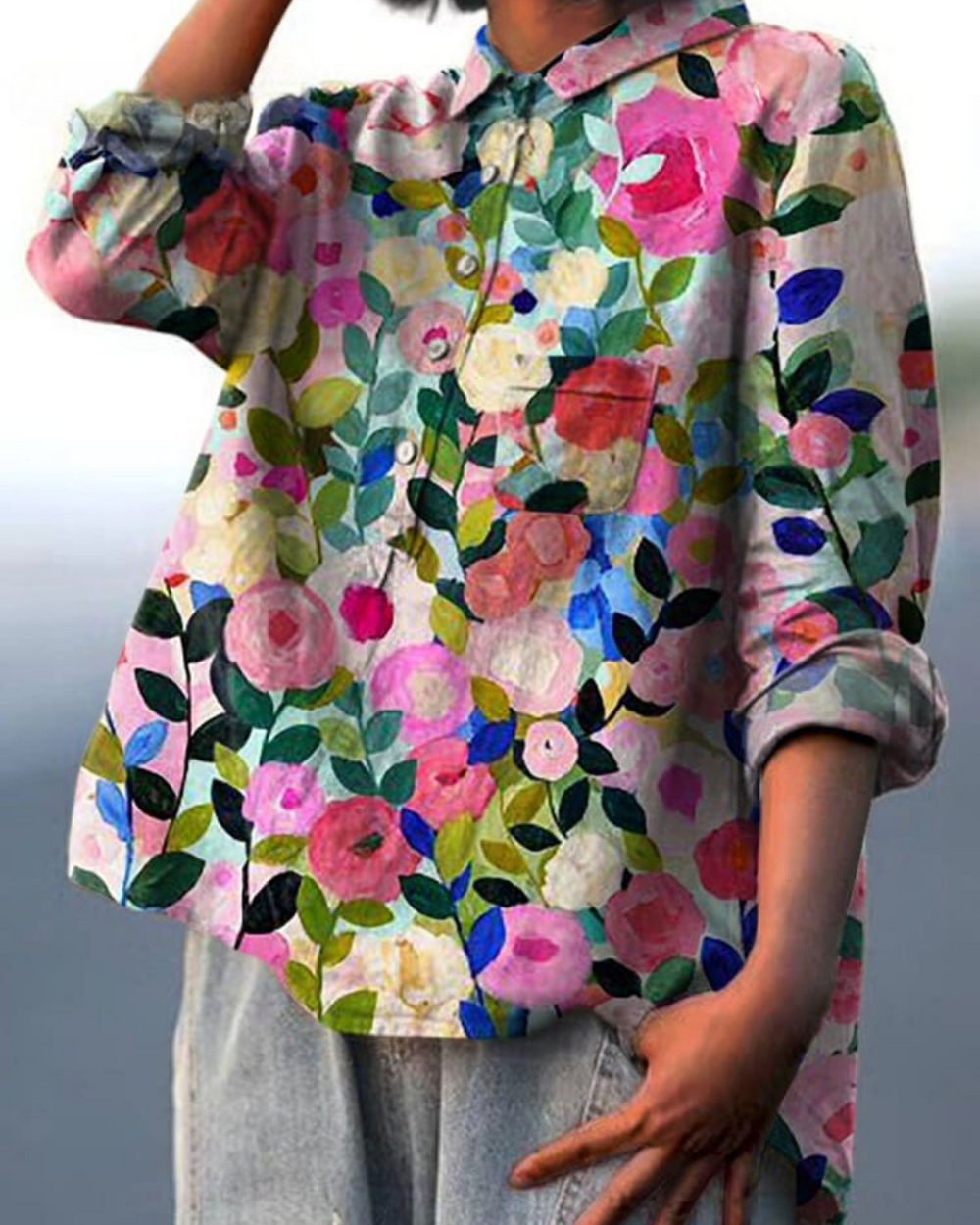 Floral Printed Blouse