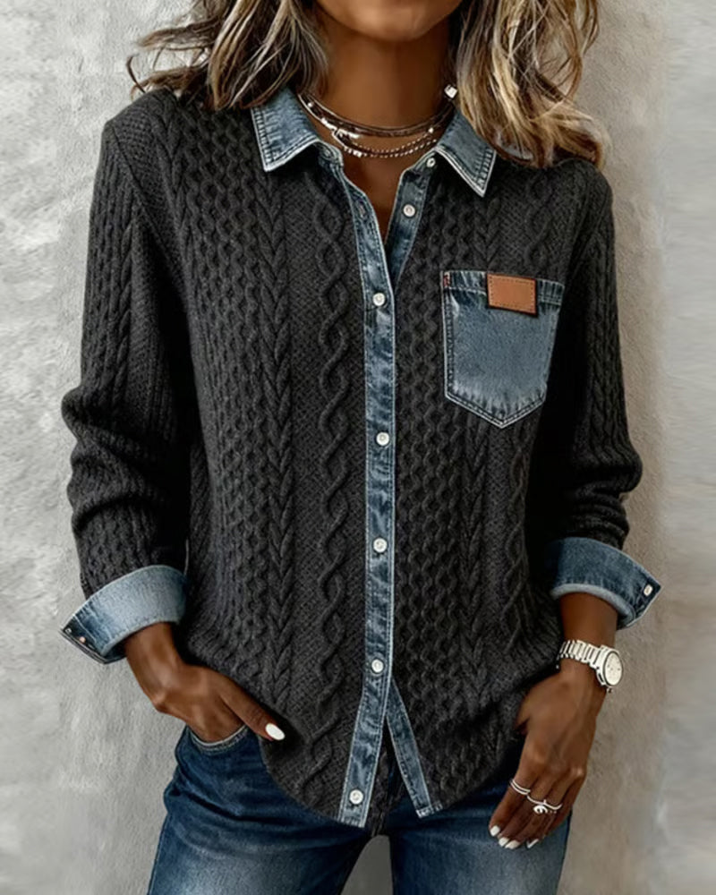 Long-Sleeve Casual Shirt