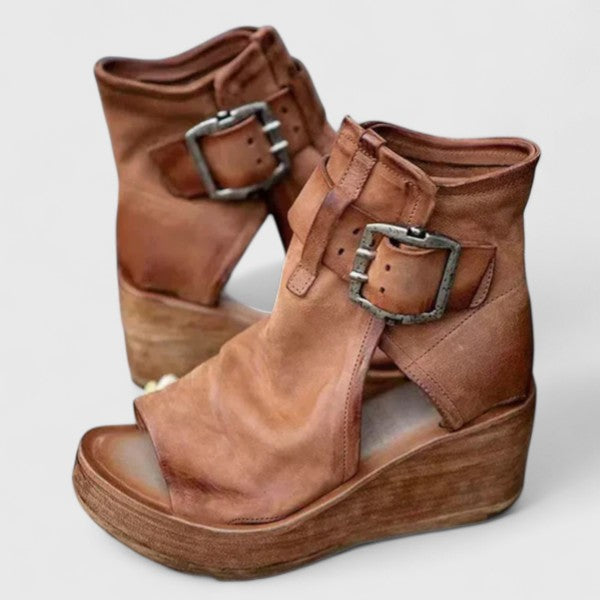Orthopedic Low Wedge Sandals