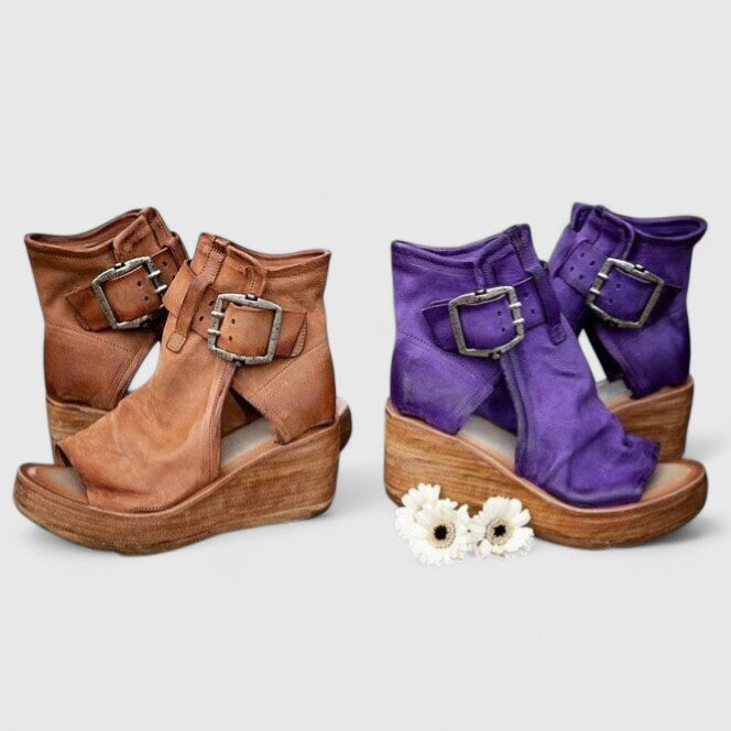 Orthopedic Low Wedge Sandals