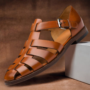 Vegan Leather Fisherman Sandals