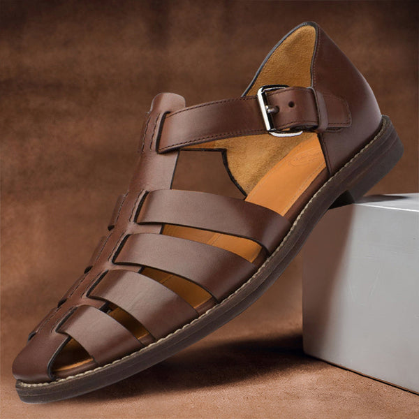 Vegan Leather Fisherman Sandals