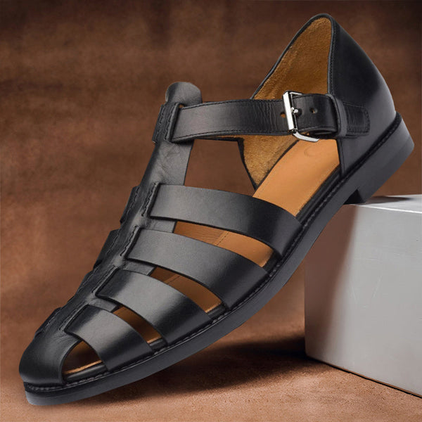 Vegan Leather Fisherman Sandals