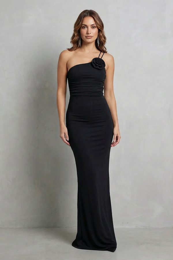 Modern Romance Sophisticated Floral Dress