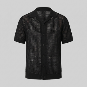 Airy Knit Casual Summer Shirt