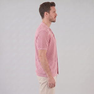 Airy Knit Casual Summer Shirt