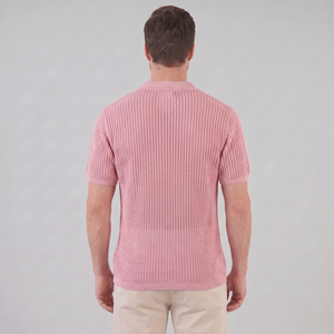 Airy Knit Casual Summer Shirt