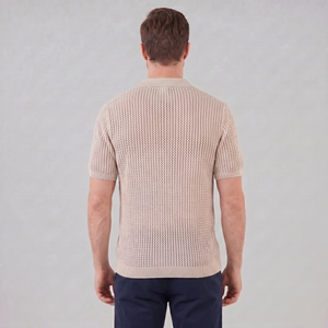 Airy Knit Casual Summer Shirt