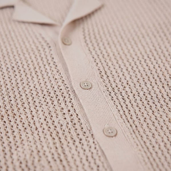 Airy Knit Casual Summer Shirt