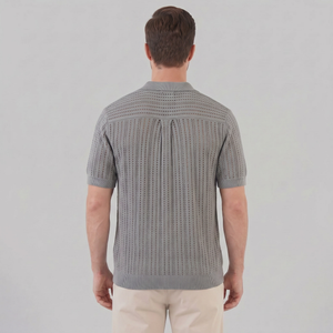 Airy Knit Casual Summer Shirt