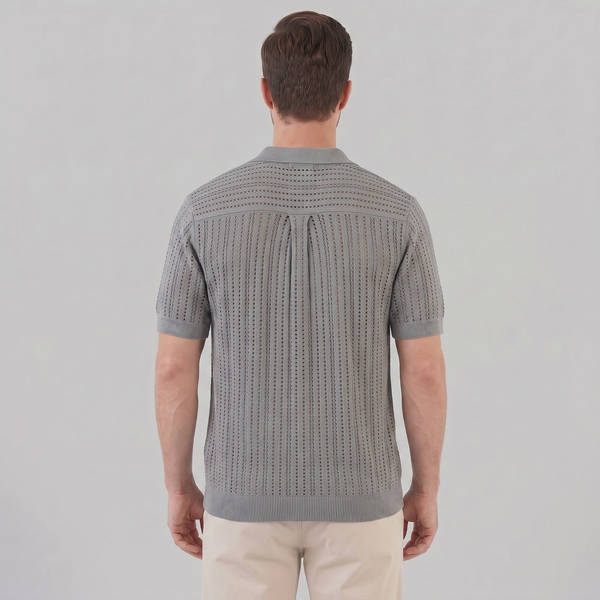 Airy Knit Casual Summer Shirt