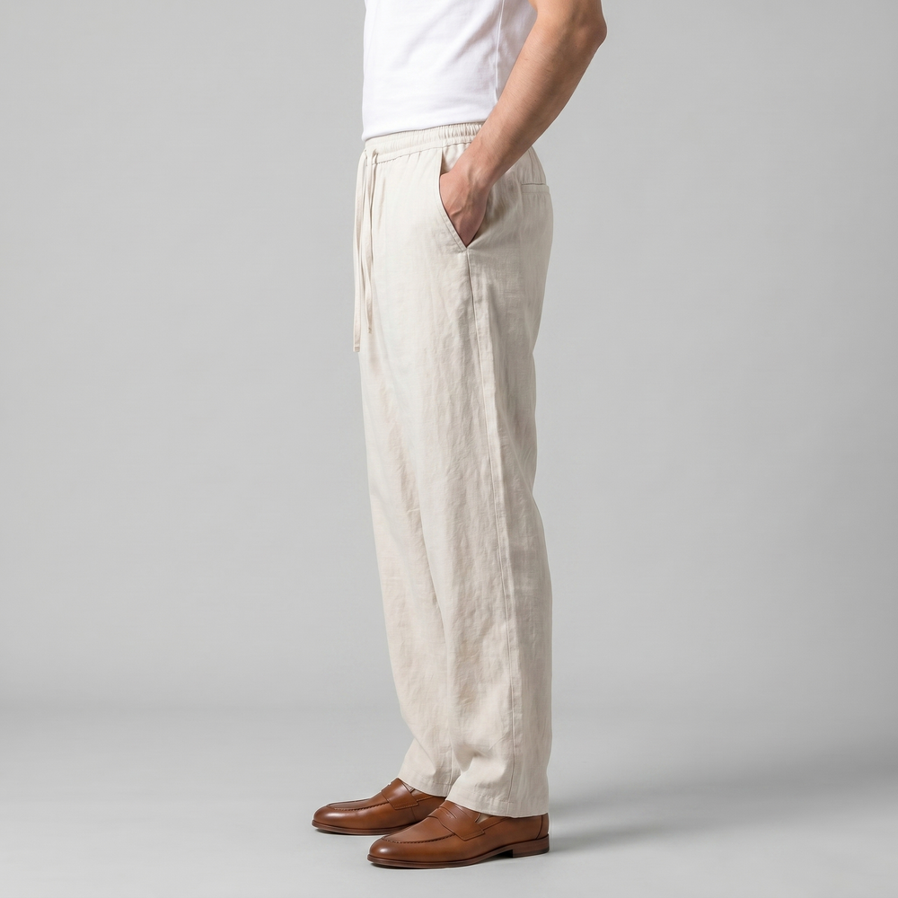 Baggy Linen Pants