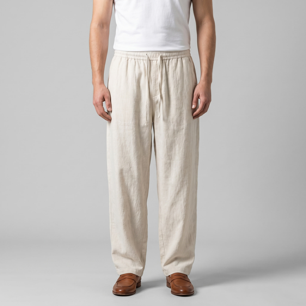 Baggy Linen Pants