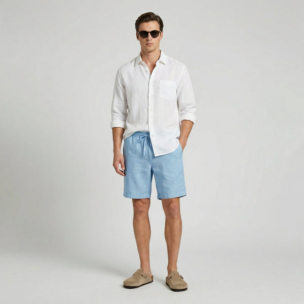 Breathable Linen Summer Shorts