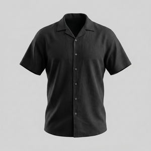 Camp Collar Short-Sleeve Shirt