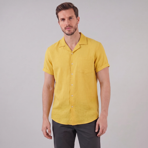 Camp Collar Short-Sleeve Shirt