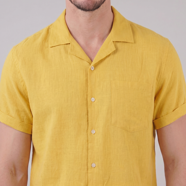 Camp Collar Short-Sleeve Shirt