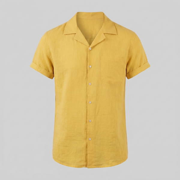 Camp Collar Short-Sleeve Shirt