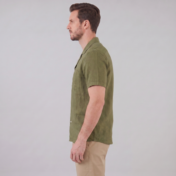 Camp Collar Short-Sleeve Shirt