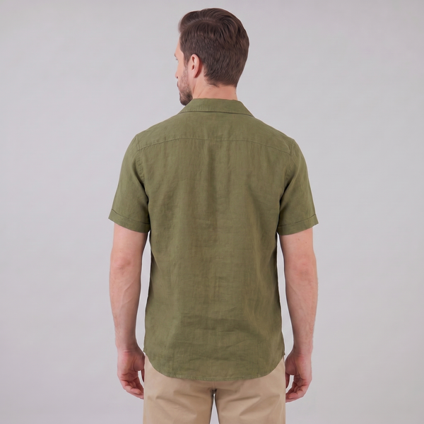 Camp Collar Short-Sleeve Shirt