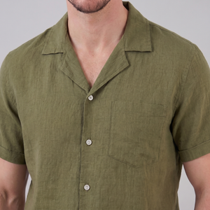 Camp Collar Short-Sleeve Shirt