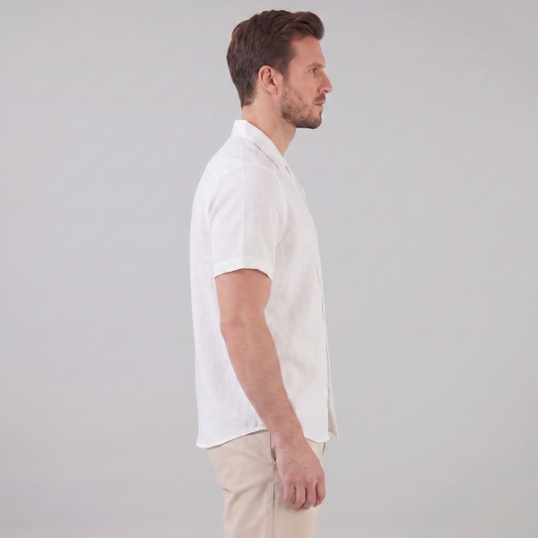 Camp Collar Short-Sleeve Shirt