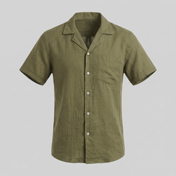 Camp Collar Short-Sleeve Shirt