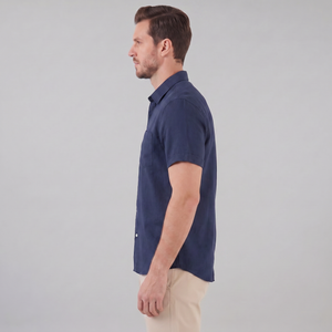 Camp Collar Short-Sleeve Shirt