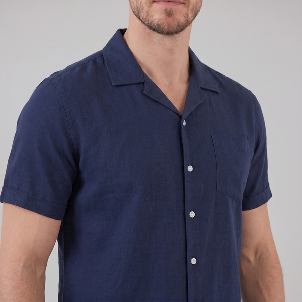 Camp Collar Short-Sleeve Shirt
