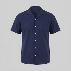 Camp Collar Short-Sleeve Shirt