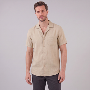 Camp Collar Short-Sleeve Shirt