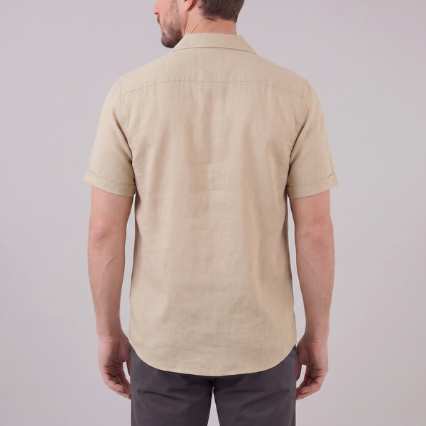 Camp Collar Short-Sleeve Shirt