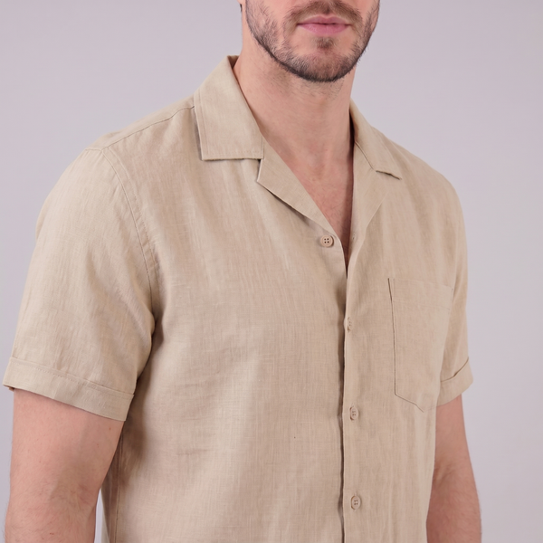 Camp Collar Short-Sleeve Shirt