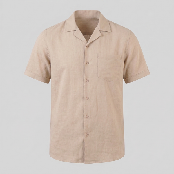 Camp Collar Short-Sleeve Shirt