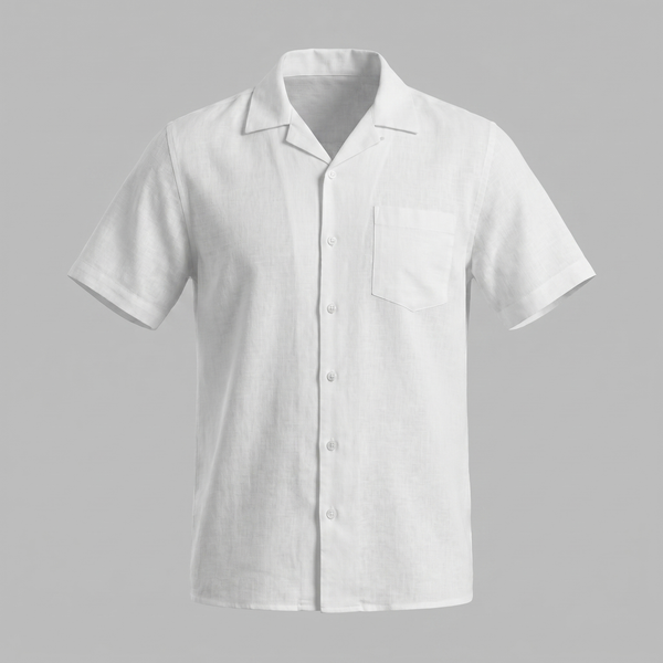 Camp Collar Short-Sleeve Shirt