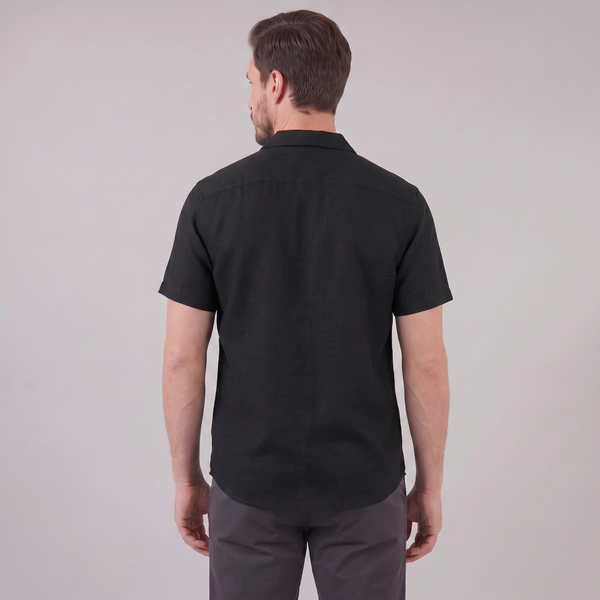 Camp Collar Short-Sleeve Shirt