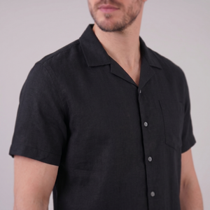 Camp Collar Short-Sleeve Shirt