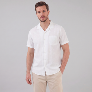 Camp Collar Short-Sleeve Shirt