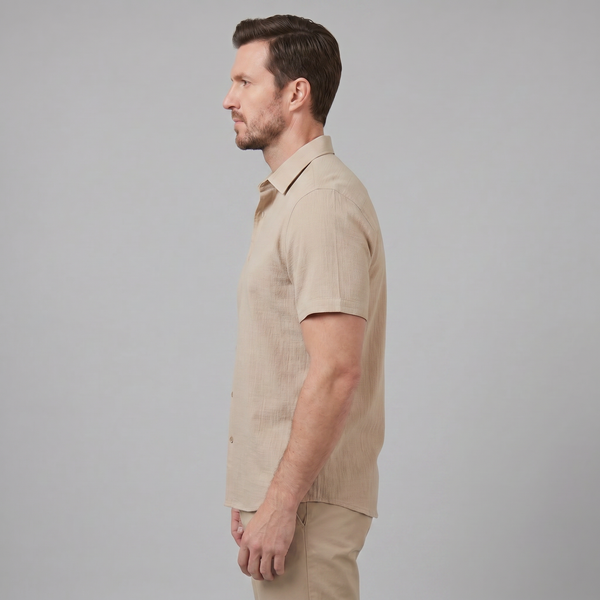 Camp Collar Short-Sleeve Summer Shirt