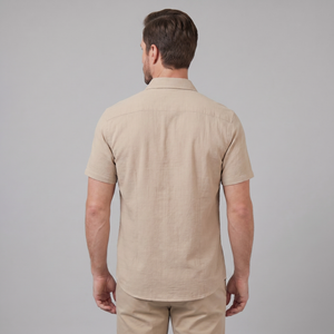 Camp Collar Short-Sleeve Summer Shirt