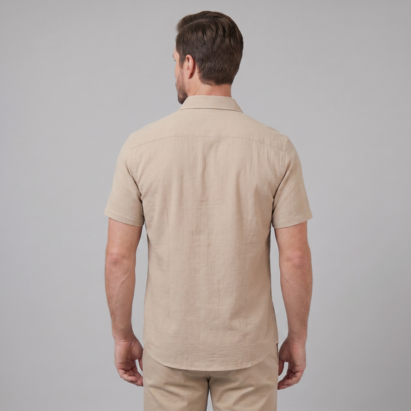 Camp Collar Short-Sleeve Summer Shirt