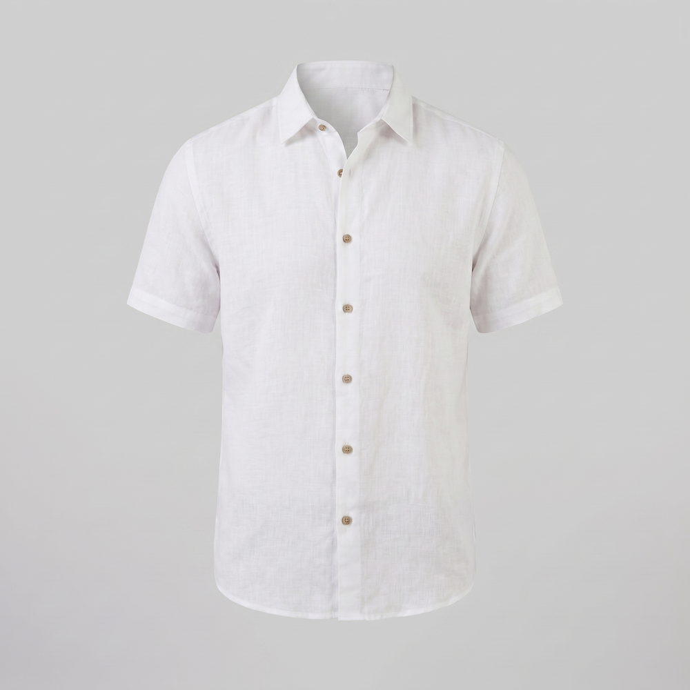 Camp Collar Short-Sleeve Summer Shirt