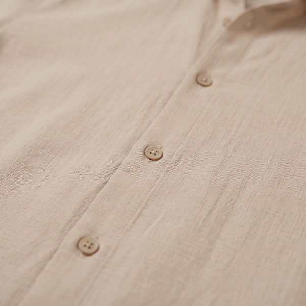 Camp Collar Short-Sleeve Summer Shirt