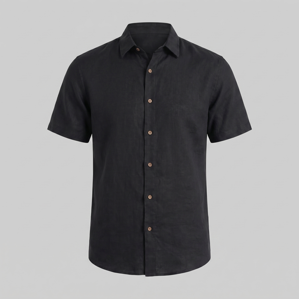 Camp Collar Short-Sleeve Summer Shirt