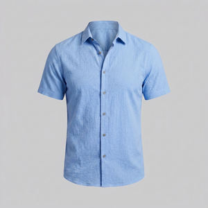 Camp Collar Short-Sleeve Summer Shirt
