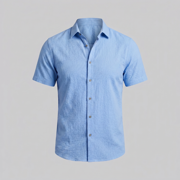 Camp Collar Short-Sleeve Summer Shirt