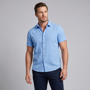 Camp Collar Short-Sleeve Summer Shirt